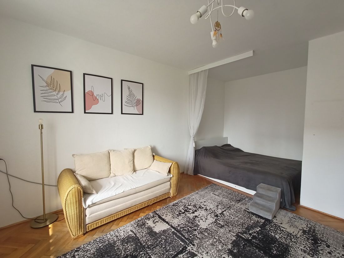 Kawalerka 35 m2 ul.Gajowicka, juz w maju montujmy nowa kuchnie!